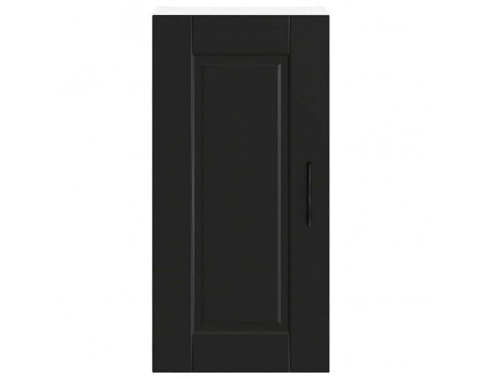 Sonata H Кухненски стенен шкаф Porto, черен, инженерно дърво