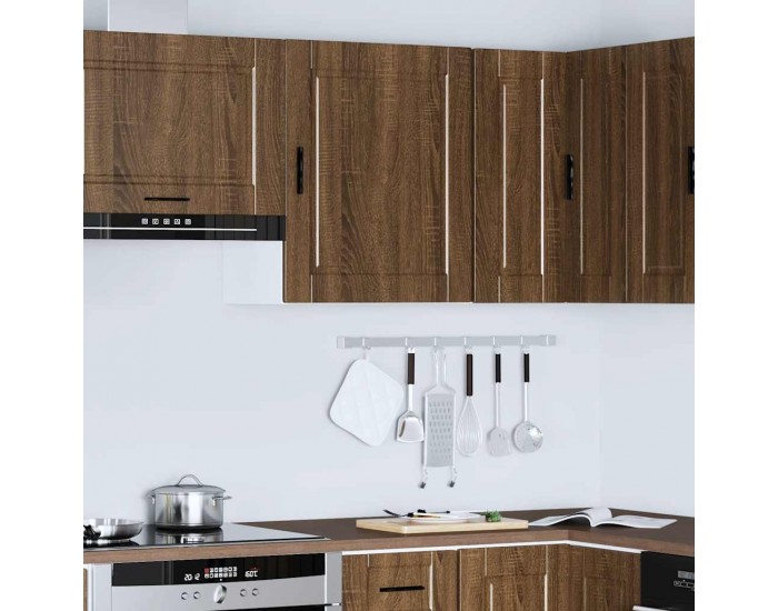 Sonata H Кухненски стенен шкаф Porto, кафяв дъб, инженерно дърво