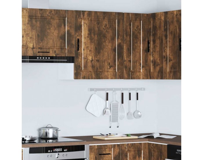 Sonata H Кухненски стенен шкаф Porto, опушен дъб, инженерно дърво