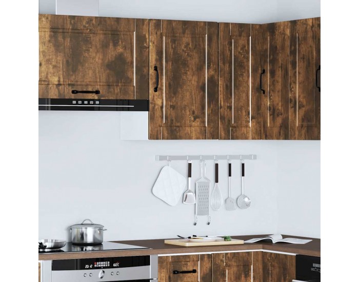 Sonata H Кухненски стенен шкаф Porto, опушен дъб, инженерно дърво