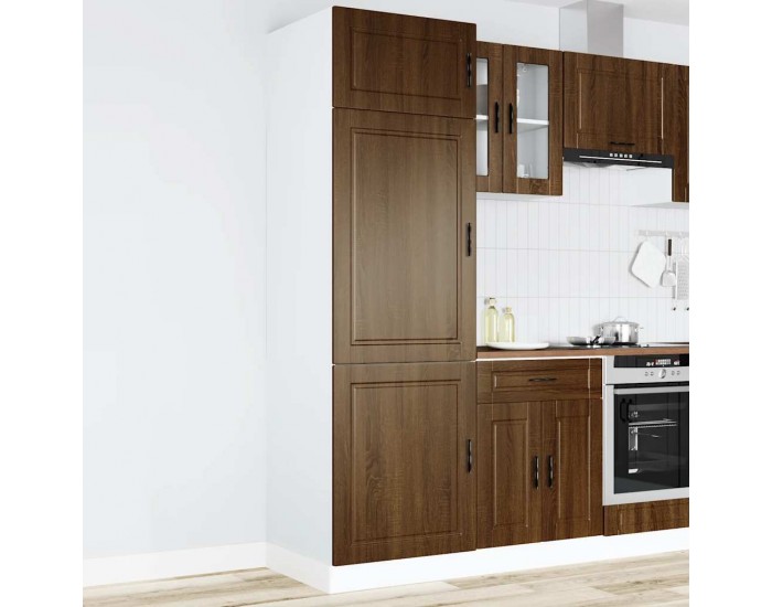 Sonata H Кухненски шкаф Porto, кафяв дъб, инженерна дървесина