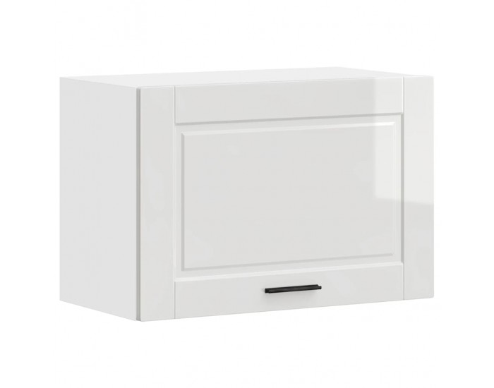 Sonata H Кухненски стенен шкаф Porto, бял гланц, инженерно дърво