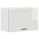 Sonata H Кухненски стенен шкаф Porto, бял гланц, инженерно дърво