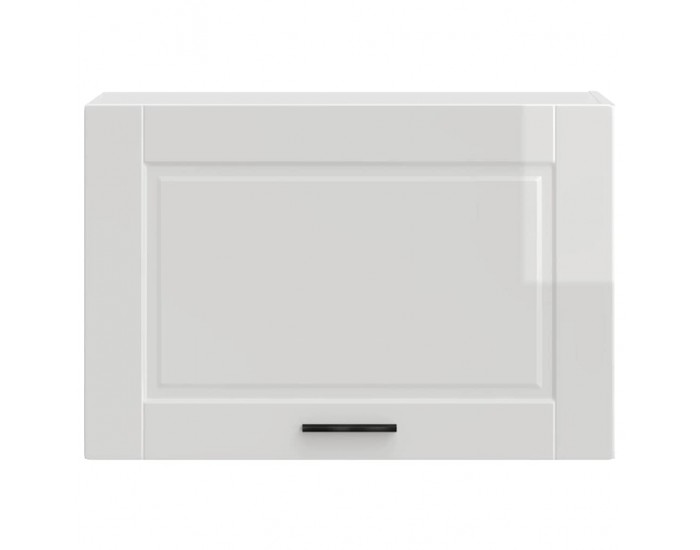 Sonata H Кухненски стенен шкаф Porto, бял гланц, инженерно дърво