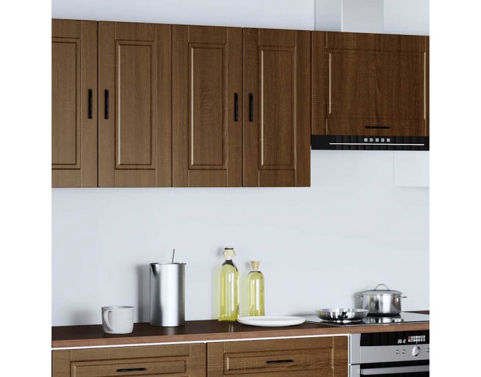 Sonata H Кухненски стенен шкаф Porto, кафяв дъб, инженерно дърво