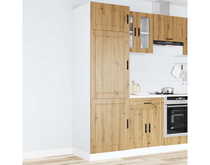 Sonata H Кухненски шкаф Porto, дъб артизан, инженерно дърво