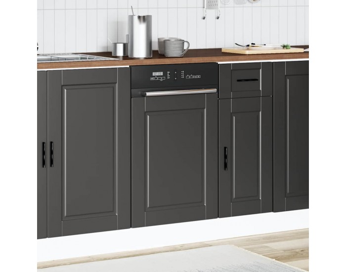 Sonata H Панел за съдомиялна машина, Porto, черен, инженерно дърво