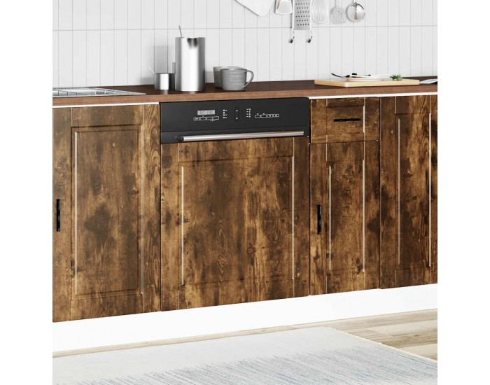 Sonata H Панел за съдомиялна машина, Porto, опушен дъб, инженерно дърво