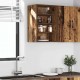 Sonata H Висящ шкаф Рига Старо дърво 40x29,5x60 см Инженерно дърво