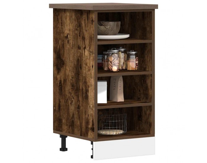 Sonata H Долен шкаф Рига, опушен дъб, 40x44,5x81,5 см, инженерно дърво