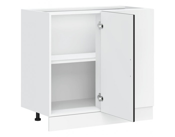 Sonata H Кухненски шкаф Porto, черен, инженерно дърво