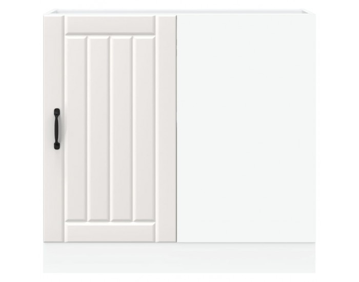 Sonata H Долен кухненски шкаф, Lucca, бял, инженерно дърво