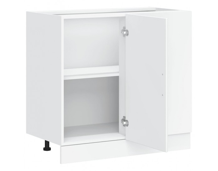 Sonata H Долен кухненски шкаф, Lucca, бял, инженерно дърво