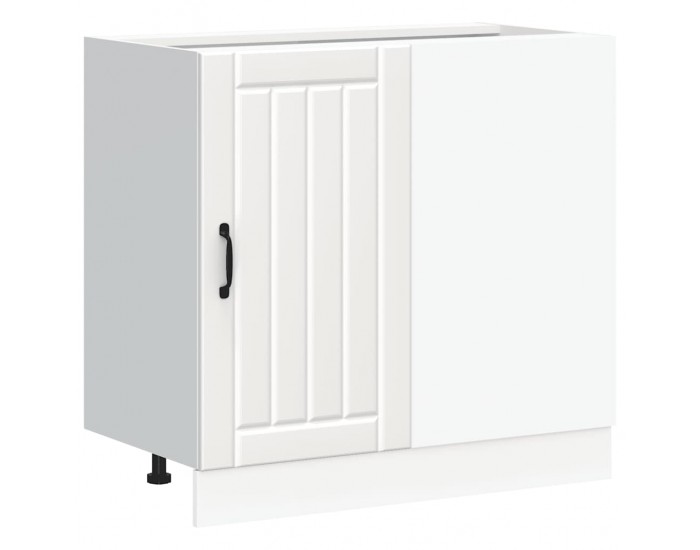 Sonata H Долен кухненски шкаф, Lucca, бял, инженерно дърво