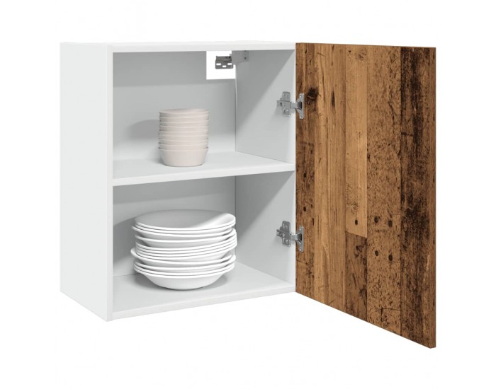 Sonata H Висящ шкаф Lyon, старо дърво, 50x31x60 см, инженерно дърво