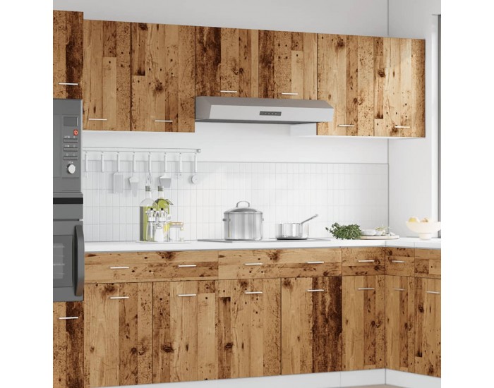 Sonata H Висящ шкаф Lyon, старо дърво, 50x31x60 см, инженерно дърво