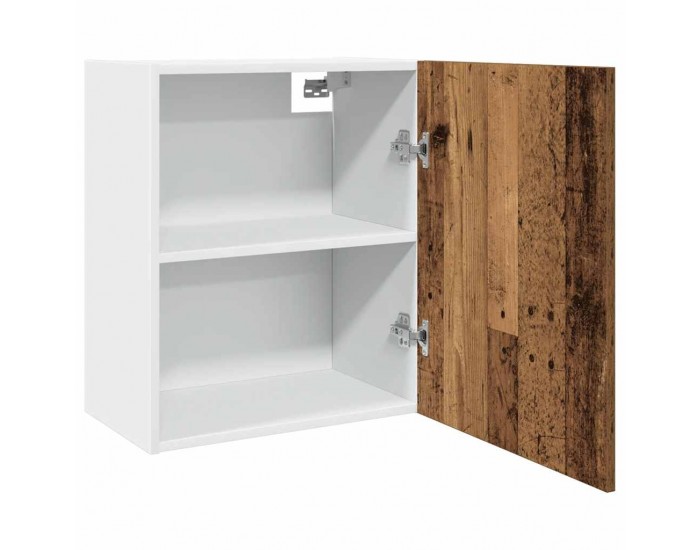 Sonata H Висящ шкаф Lyon, старо дърво, 50x31x60 см, инженерно дърво