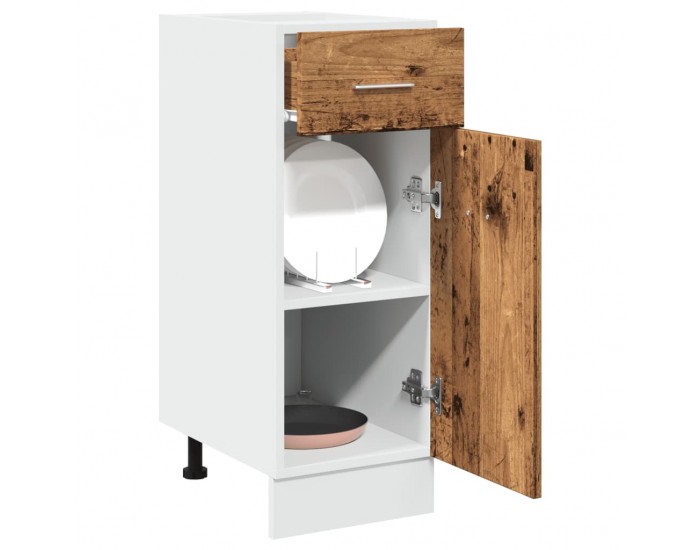 Sonata H Шкаф с чекмеджета Lyon, старо дърво, 30x46x81,5 см, инженерно дърво