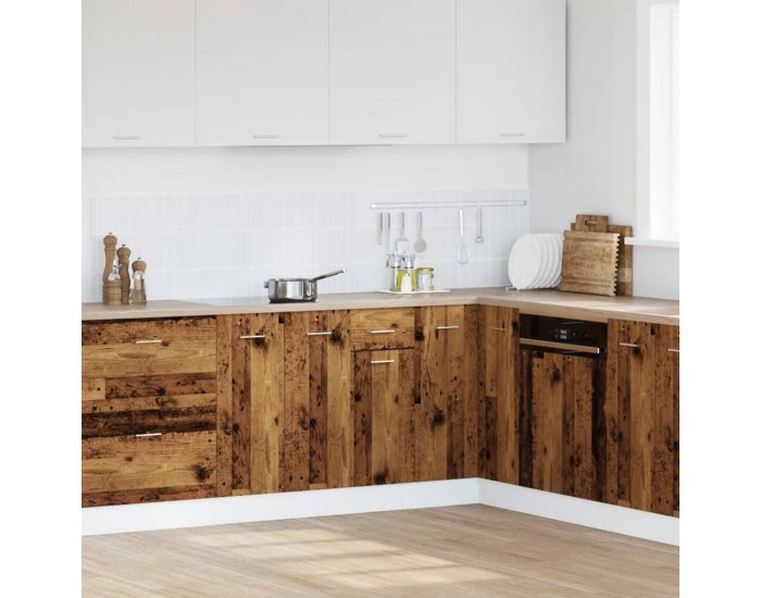 Sonata H Шкаф с чекмеджета Lyon, старо дърво, 30x46x81,5 см, инженерно дърво