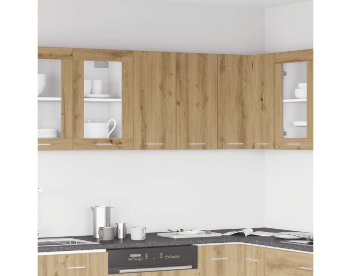 Sonata H Кухненски стенен шкаф Lyon, дъб Artisan, 60x31x60 см, инженерно дърво