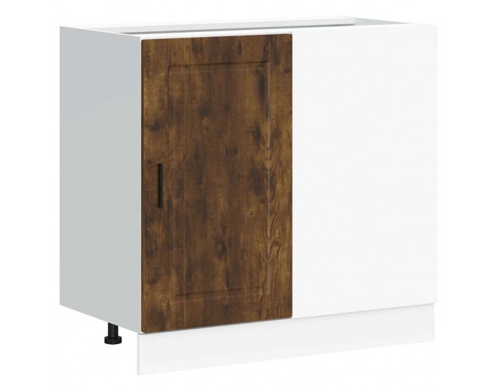 Sonata H Кухненски шкаф Porto, опушен дъб, инженерно дърво