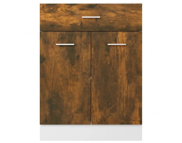 Sonata H Шкаф с чекмеджета Lyon, опушен дъб, 60x46x81,5 см, инженерно дърво