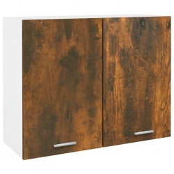 Sonata H Висящ шкаф Lyon опушен дъб 80x31x60 см, инженерно дърво - Модулни кухни