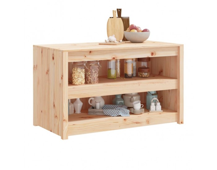 Sonata H Кухненски шкаф за открито, 106x55x64 см, бор масив