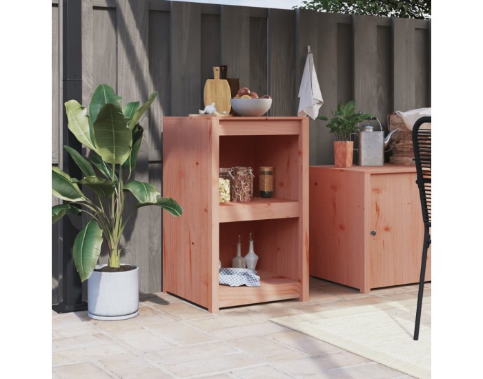 Sonata H Кухненски шкаф за открито, 55x55x92 см, дугласко дърво масив