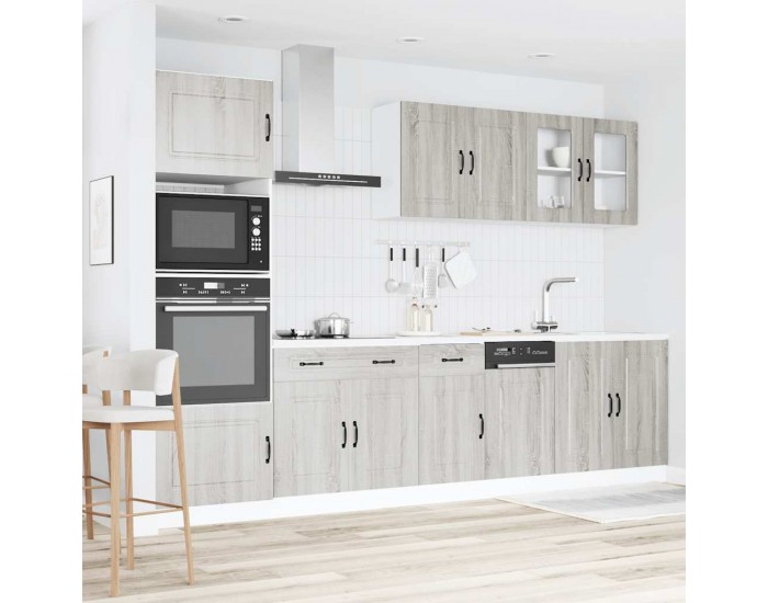 Sonata H Комплект кухненски шкафове от 7 части Kalmar, инженерно дърво