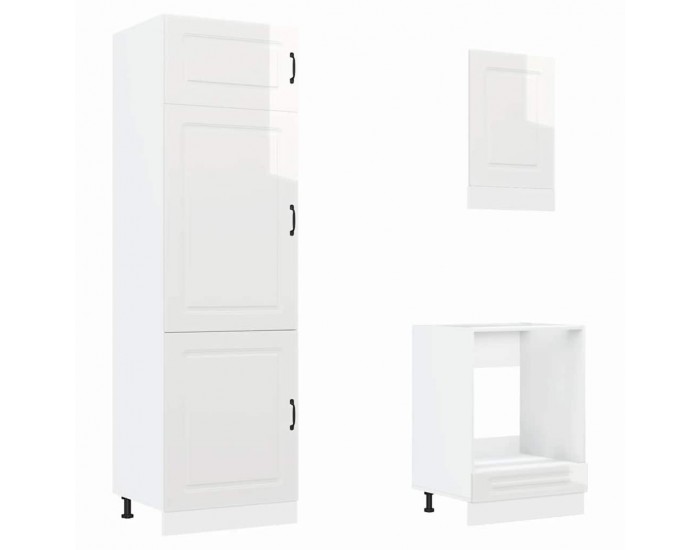 Sonata H Комплект кухненски шкафове от 7 части Kalmar, инженерно дърво