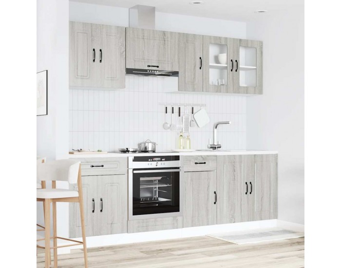 Sonata H Комплект кухненски шкафове от 8 части Kalmar, инженерно дърво