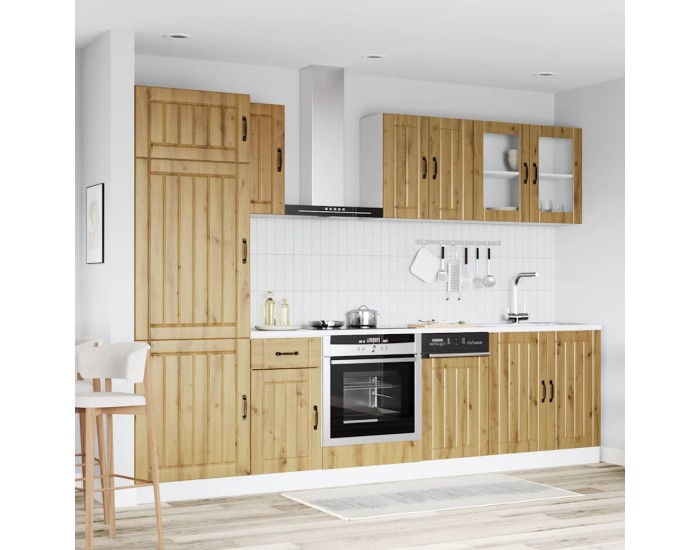 Sonata H Комплект кухненски шкафове от 8 части Kalmar, инженерно дърво