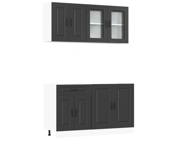 Sonata H Комплект кухненски шкафове от 4 части Kalmar, инженерно дърво