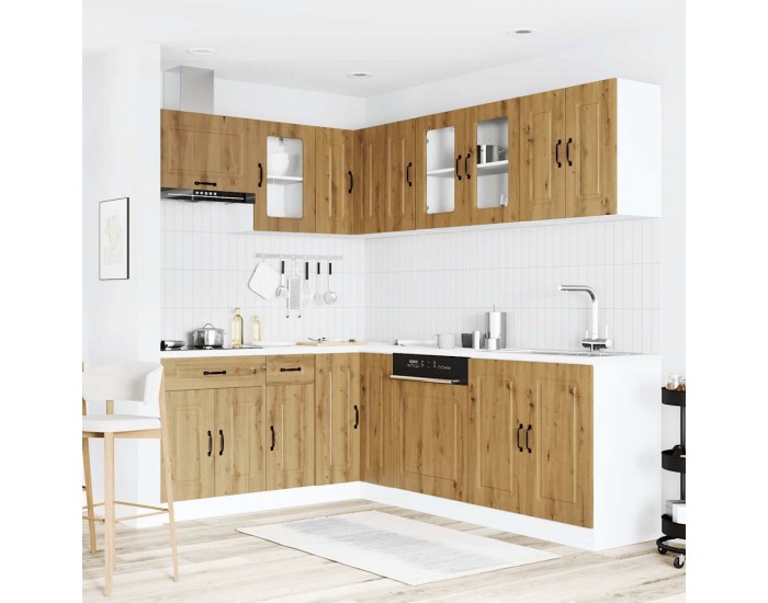 Sonata H Комплект кухненски шкафове от 11 части Kalmar, инженерно дърво