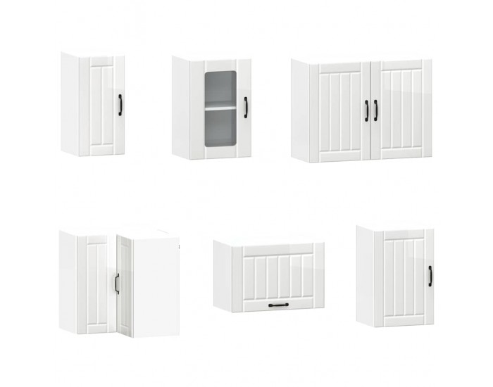 Sonata H Комплект кухненски шкафове от 11 части Kalmar, инженерно дърво