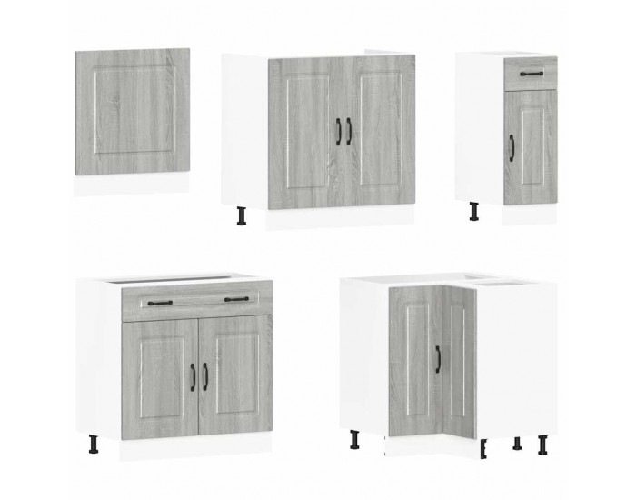 Sonata H Комплект кухненски шкафове от 11 части Kalmar, инженерно дърво