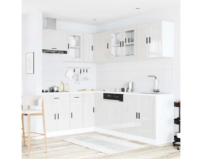 Sonata H Комплект кухненски шкафове от 11 части Porto, инженерно дърво