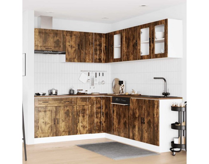 Sonata H Комплект кухненски шкафове от 11 части Porto, инженерно дърво