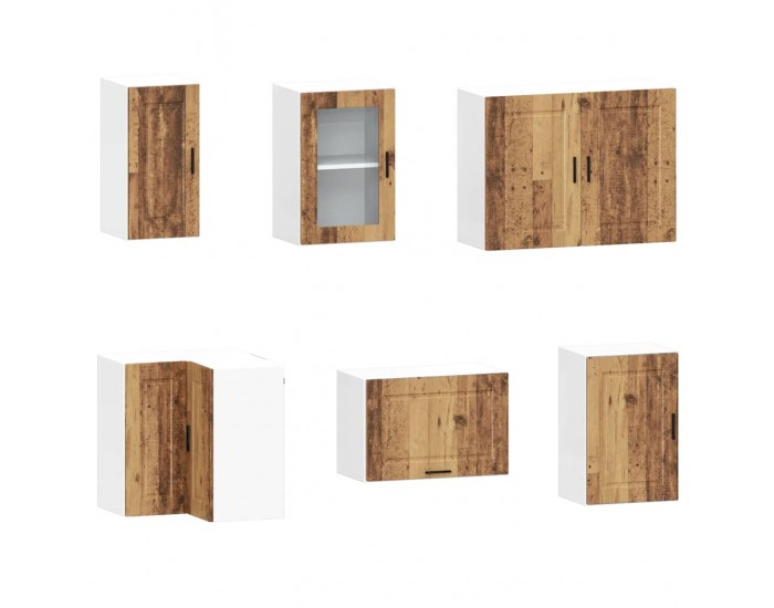 Sonata H Комплект кухненски шкафове от 4 части Porto, инженерно дърво