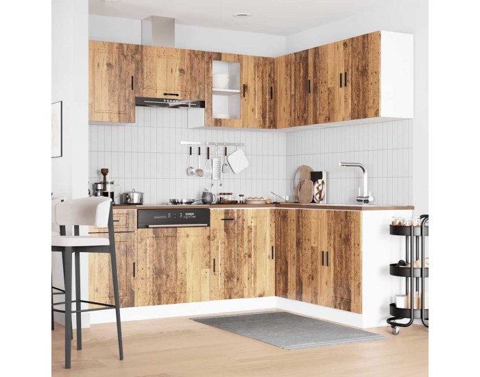 Sonata H Комплект кухненски шкафове от 4 части Porto, инженерно дърво