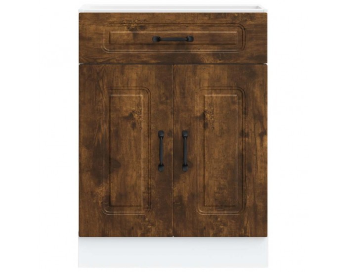 Sonata H Кухненски шкаф, Kalmar, опушен дъб, инженерно дърво