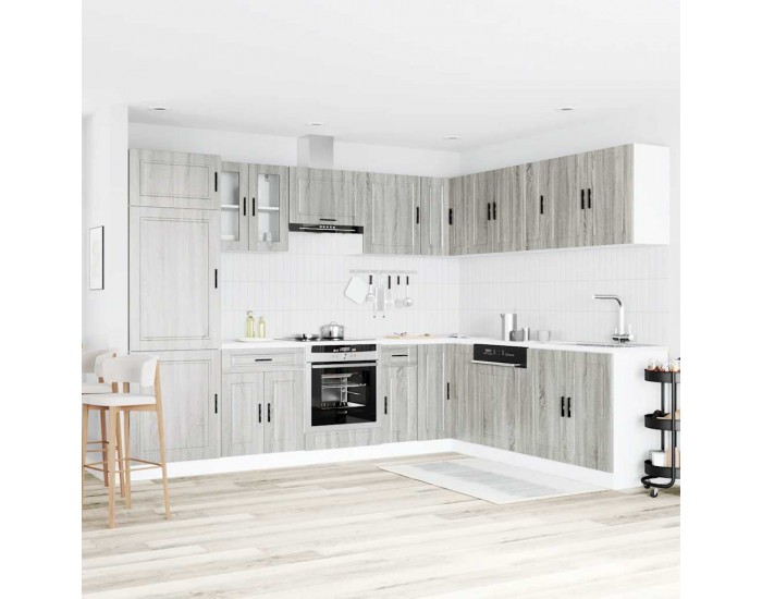 Sonata H Комплект кухненски шкафове от 14 части Porto, инженерно дърво