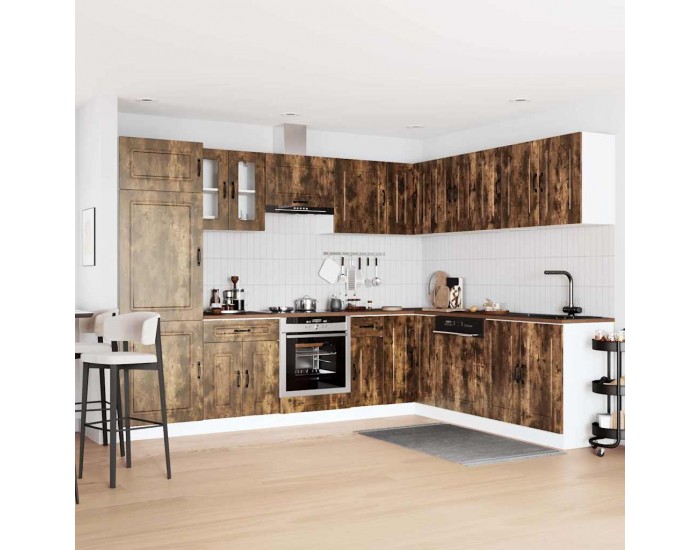 Sonata H Комплект кухненски шкафове от 14 части Kalmar, инженерно дърво