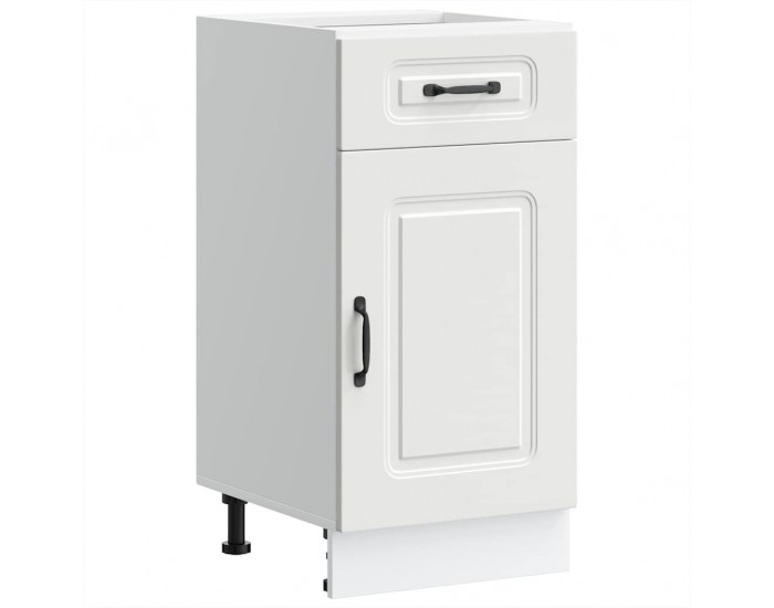 Sonata H Кухненски шкаф, Kalmar, бял, инженерно дърво