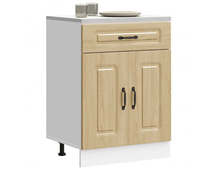 Sonata H Кухненски шкаф, Kalmar, дъб сонома, инженерно дърво