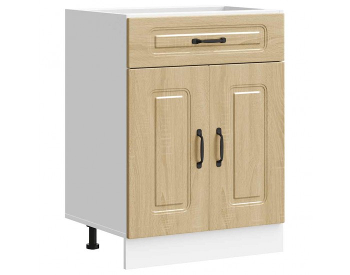 Sonata H Кухненски шкаф, Kalmar, дъб сонома, инженерно дърво