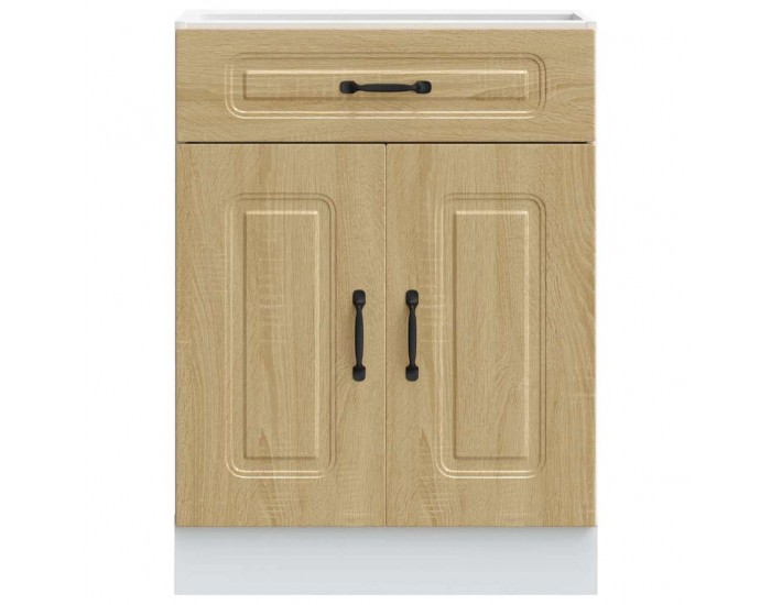 Sonata H Кухненски шкаф, Kalmar, дъб сонома, инженерно дърво