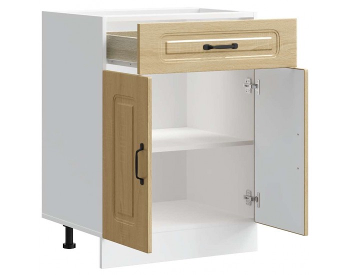 Sonata H Кухненски шкаф, Kalmar, дъб сонома, инженерно дърво