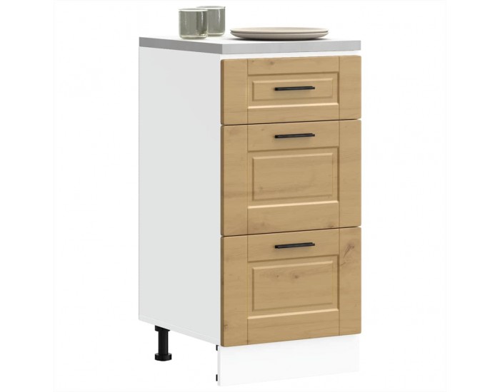 Sonata H Кухненски шкаф Porto, дъб артизан, инженерно дърво